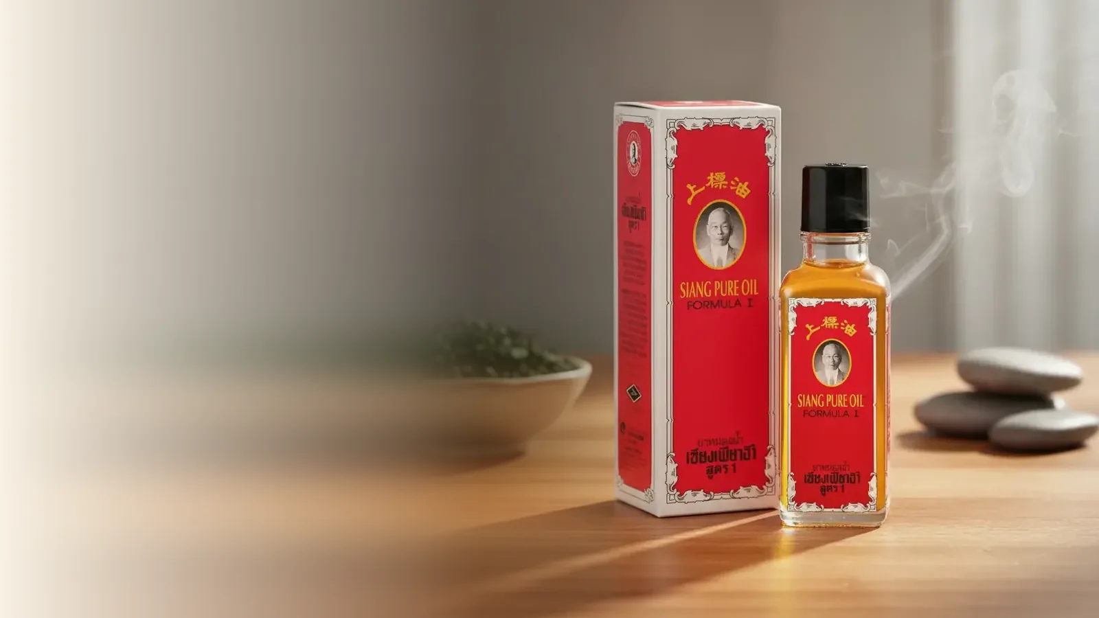 Siang Pure Oil Fórmula I, aceite tradicional de hierbas de Ventus Colombia